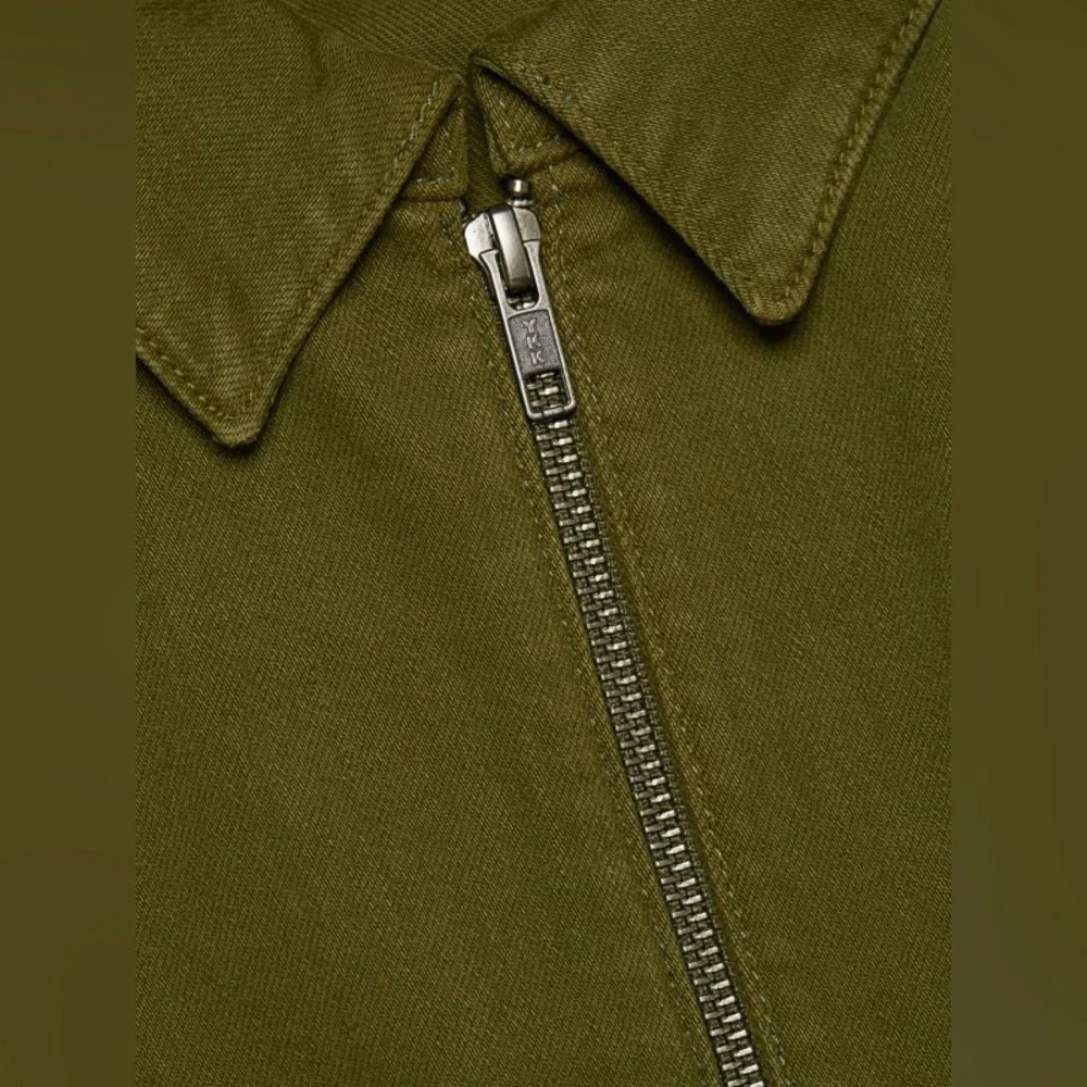ALICE + OLIVIA || Wide-Leg Belted Denim Jumpsuit in Army Green - SZ 24 ✨NWT✨ - Picture 4 of 13